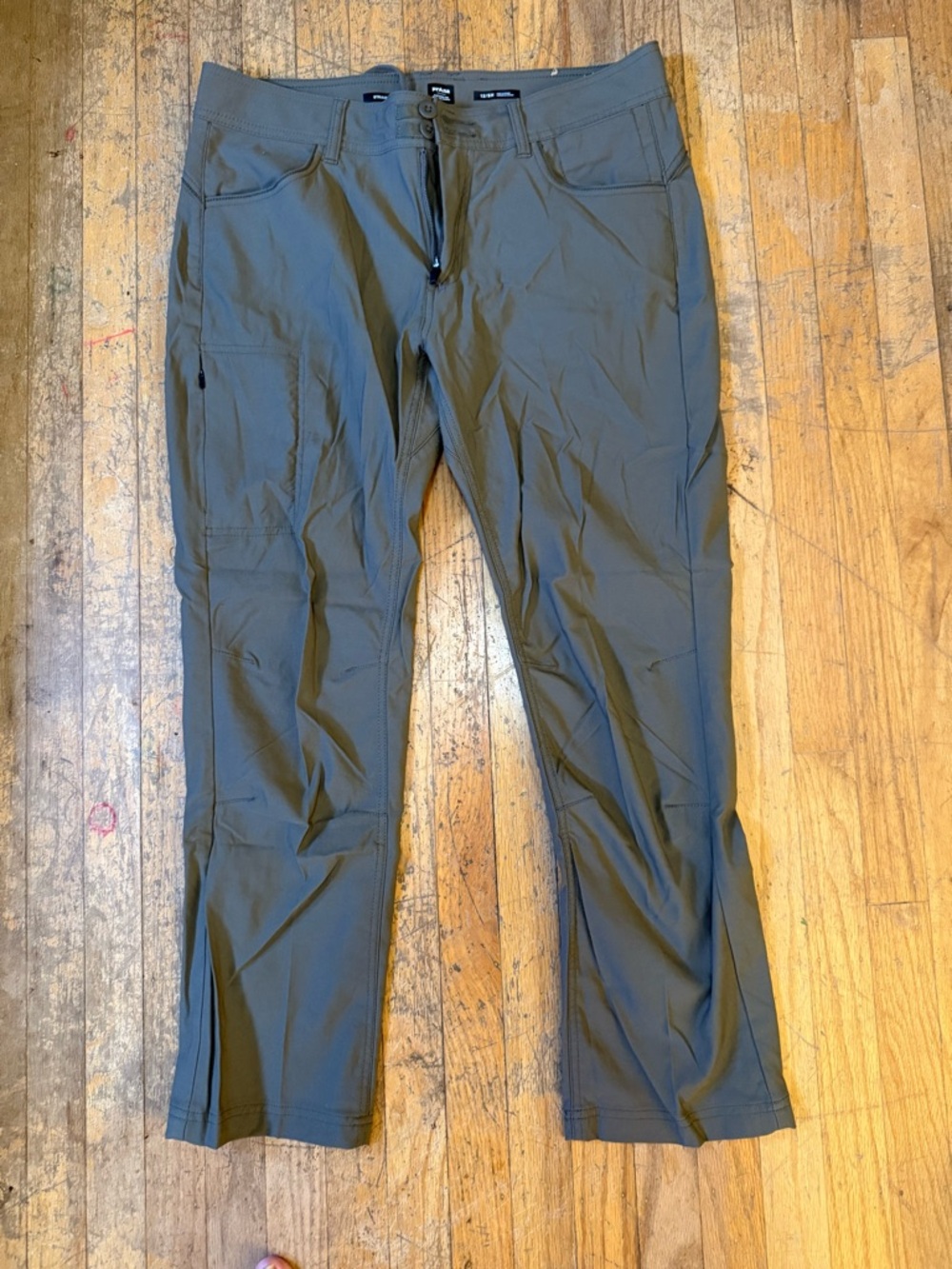 Prana Halle II Pants Forest green, women’s size 12 short.